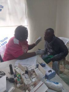 Rehoboth eye outreach offering free vision checks and basic eye care services.